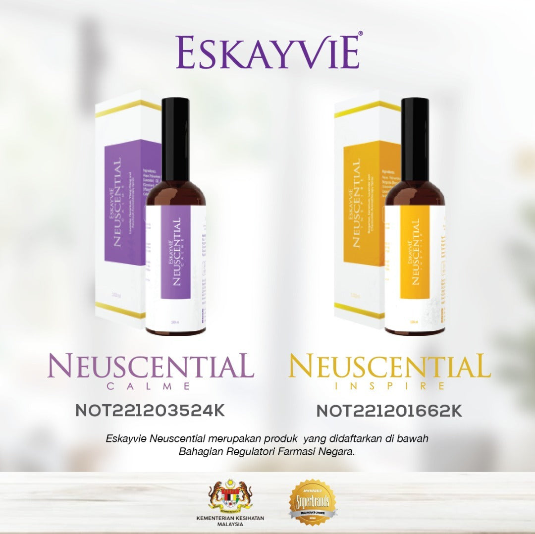Kombo Neuscential PERFECT (1 botol Neuscential CALME + 1 botol Neuscential INSPIRE)